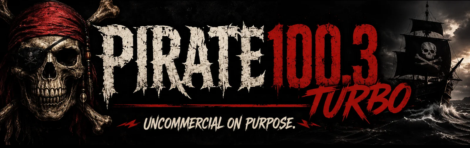 Pirate 100.3 Turbo — Uncommercial on Purpose